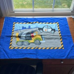 Twin sham Construction and Police Car